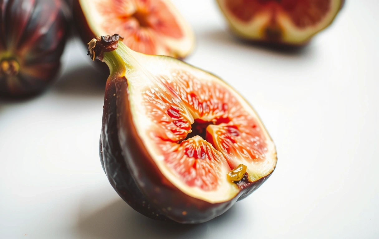 Detailná štruktúra čerstvého ovocia